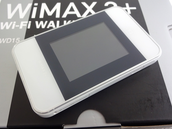 【安心の◯判定】UQ Wi-Fi WALKER WiMAX2+HWD15 ホワイト