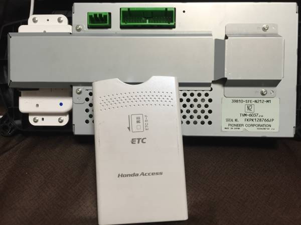 RB1/2 オデッセイ 純正モニター ETC パネルセット 売り切り!