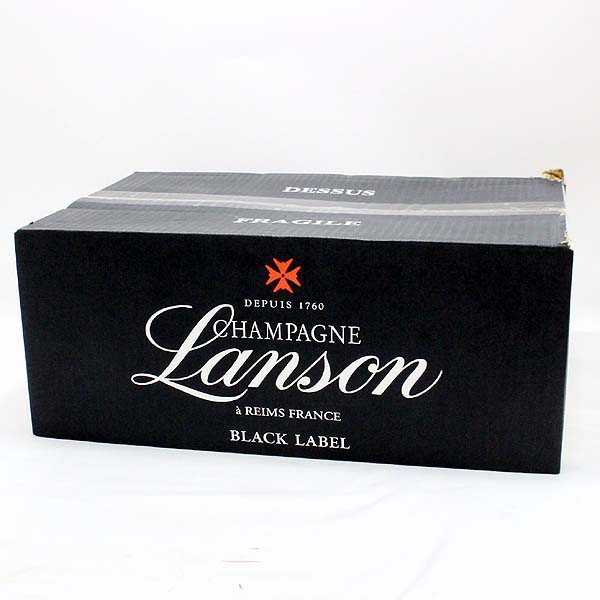 ☆1円～ 箱付未開封6本セット/ランソン ブラックラベル O6C0302
