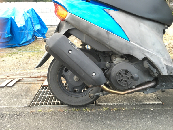 アドレスV125 NCYマフラー_3