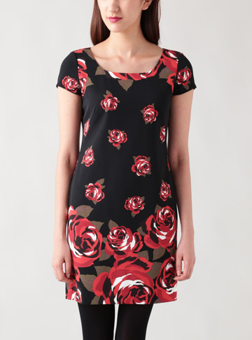 ピンキー＆ダイアンバラ柄ワンピース