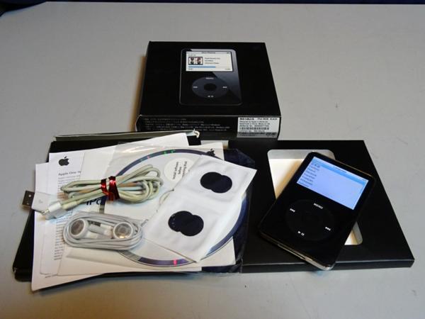 ★≪中古品≫iPod MA146J 第5世代 ブラック/30GB 傷多