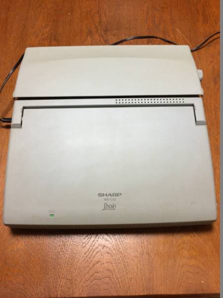 SHARP シャープ カラーワープロ書院【WD-C10】 整備済・動作保証付