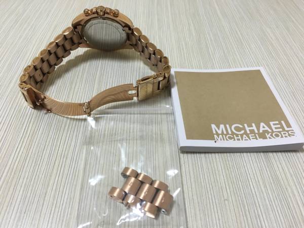 格安 注目 時計 大人気 美品 マイケルコース Michael Kors 1円