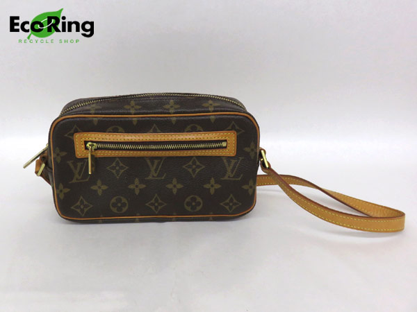 1円 ヴィトン Ｍ51183 ポシェットシテ ショルダーバッグ EE889