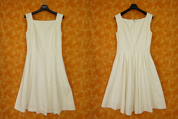 ★020391【フォクシー】ジャスミンプリンセスラインワンピース40