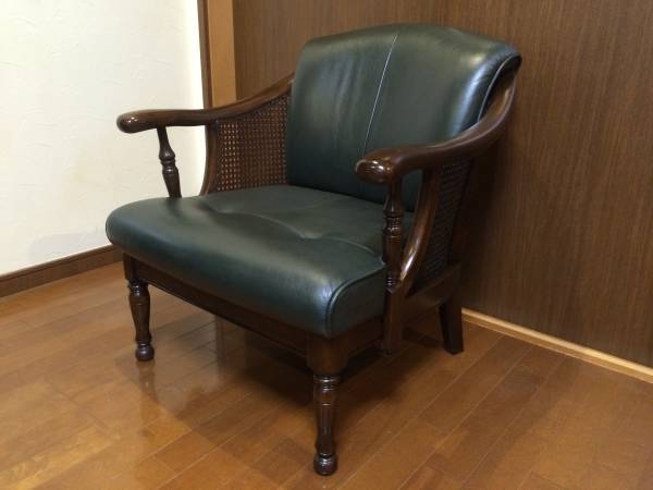 カリモク グランドコロニアル YORK TOWN 本革ソファ