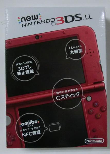 ゲームソフト/ゲーム機本体 3DS 未使用 新品 展示品 メタリックレッド