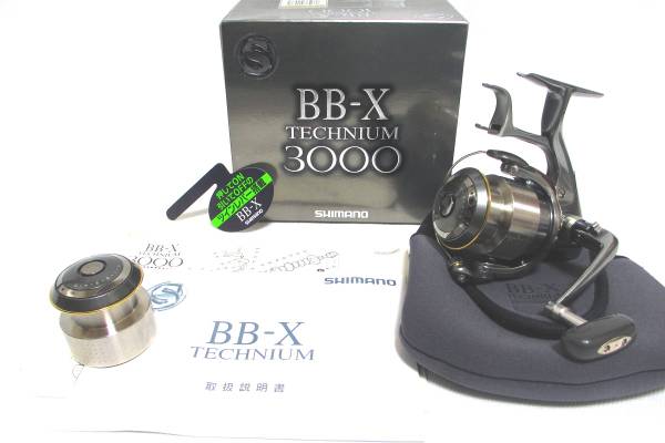 ●とてもi綺麗な美品 シマノ 01BB-Xテクニウム 3000 機関良好●