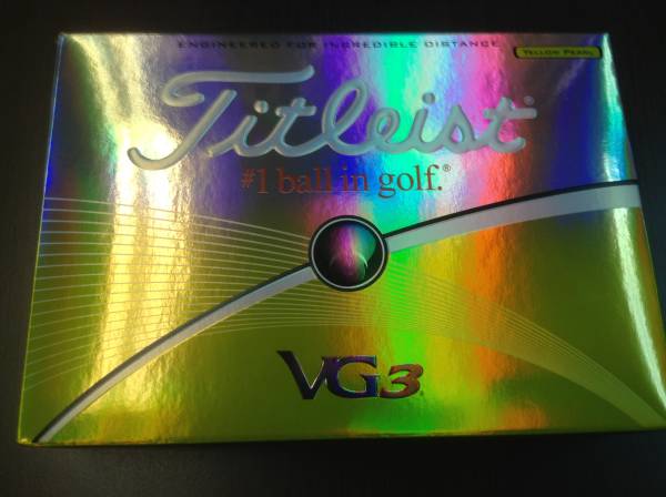 新品　タイトリスト　16　ＶＧ３　イエローパール　②