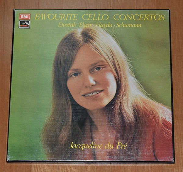 英HMV SLS デュ・プレのチェロ協奏曲集 3LP