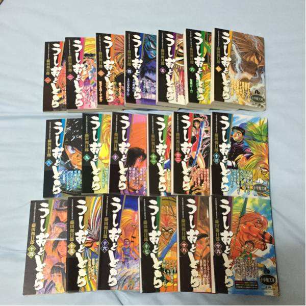 うしおととら 文庫版全巻セット 1～19巻 漫画、コミック 全巻セット