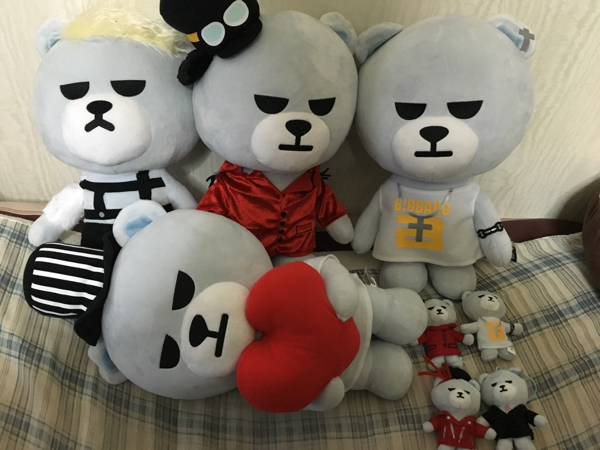 KRUNK×BIGBANG ぬいぐるみ 8個セット