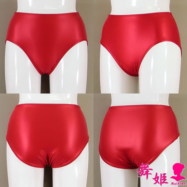 (71XLa-T21)アスリートパンツ×2着セット(艶光沢レッド)