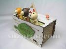 【新品】白樺の森♪さんぽ♪日本製手作り木製からくりオルゴール