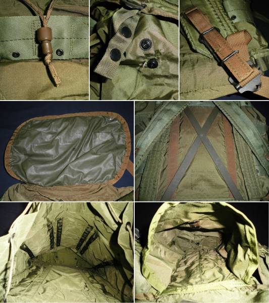 米軍 ナム戦 トロピカル ラックサック 極上 Xフレーム付き LRRP 【公式