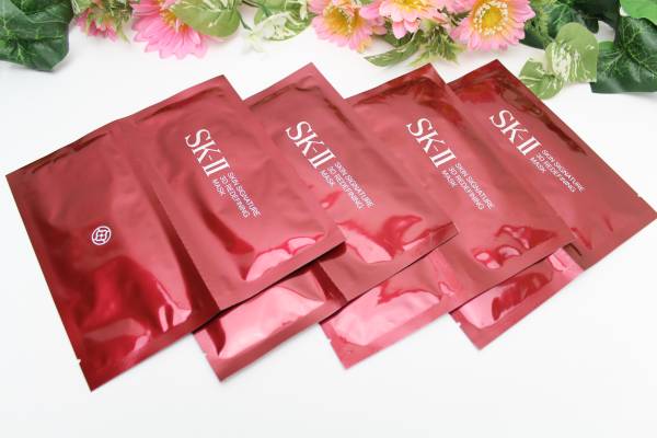 ◆SK-Ⅱ スキンシグネチャー3Dリディファイニングマスク 4枚
