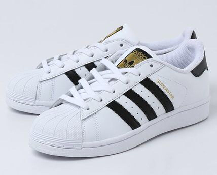 タグ付き 箱あり アディダス スーパースター 金ベロ 22.5 白 黒