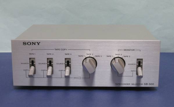 SONY ソニー テープデッキセレクター SB-500 【公式通販】