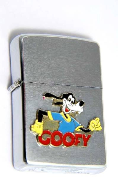 美品ZIPPO★ディズニー68年製 ≪グーフィ≫メタル 4126-338-2
