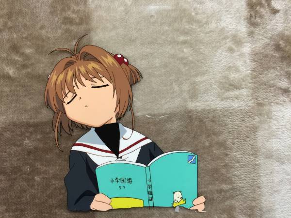 CCさくら カードキャプターさくら□セル画□動画付き□原画 B14 セル画