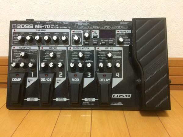 Boss ME-70 マルチエフェクター Boss製マルチエフェクターME-70です