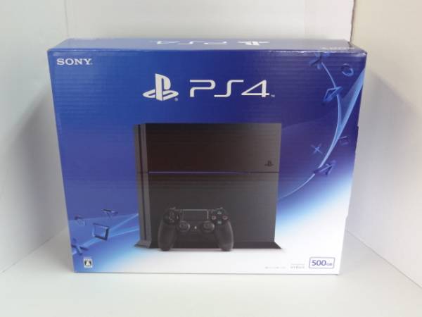 PlayStation 4 本体 ジェット・ブラック 500GB CUH-1200A B01■7