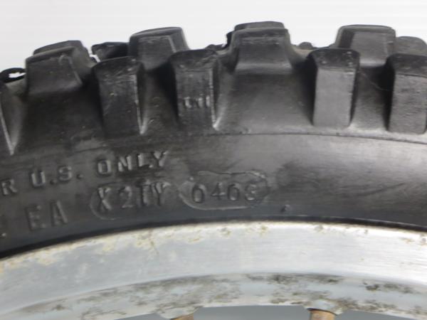 激安 KDX125SR 純正フロントホイール D603 2.75-21 17年製 激安 KDX125SR 純正フロントホイール D603 2.75-21 17年製