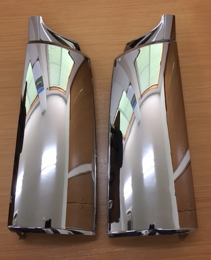 激安！！メッキコーナーパネル（クオン）