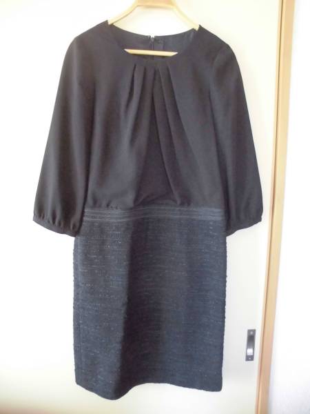 ICB　異素材ワンピース　11号　美品