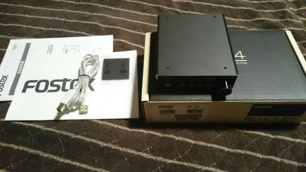 【美品】 FOSTEX HP-A4 DAC & ヘッドホンアンプ ハイレゾ対応