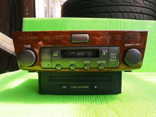 32★UCF30/31 セルシオ 純正デッキ 6連 86120-50580★M