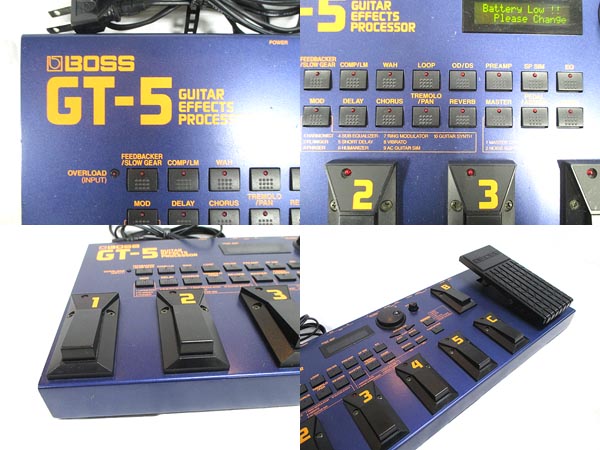 質TS】ボス BOSS ギター マルチエフェクター GT-5 ジャンク GT-5