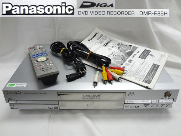 Panasonic】DVDレコーダー HDD内蔵160GB DMR-E85H◇動作確認済 衝撃1円