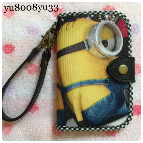 ハンドメイド★ミニオン★ミニオンズ★６連キーケース★ミニ財布