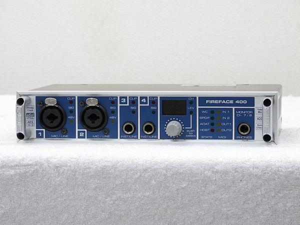 RME Fireface 400 オーディオインターフェース 元箱付 @30174