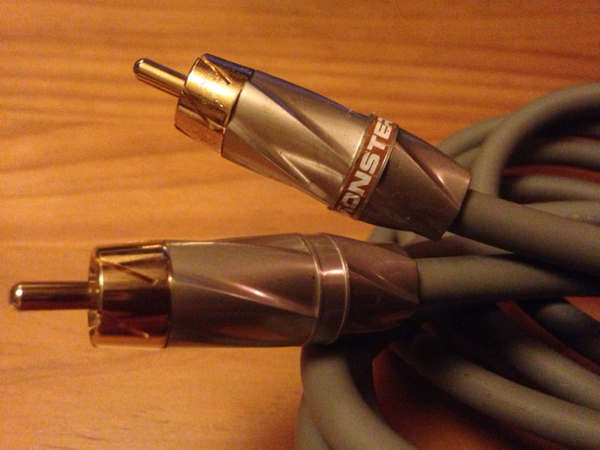 Monster Cable MC400SW-4M RCAケーブル サブウーファー