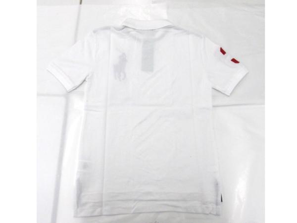 ラルフ・ローレン 半袖ポロシャツ XL ホワイト 521126003WH 新品