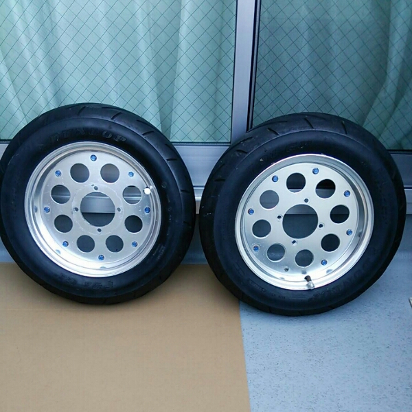 モンキー10インチアルミホイール 3.0-10 キタコ タイヤ付き 【公式通販】