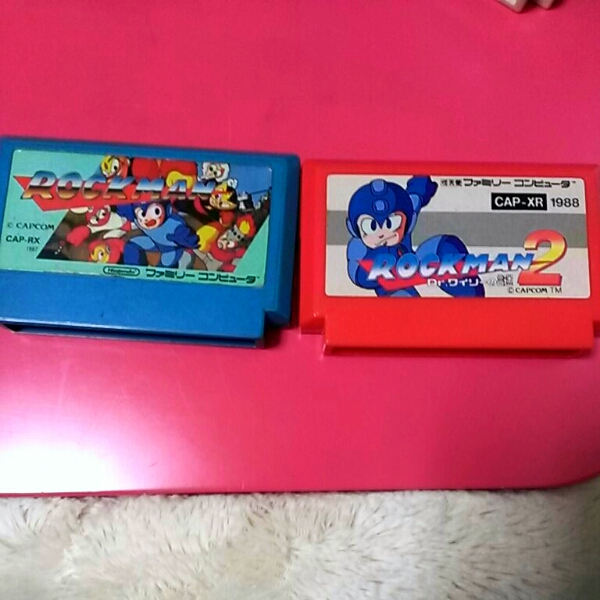 同梱可 ファミコン カセット ロックマン 2点 セット 送料安い