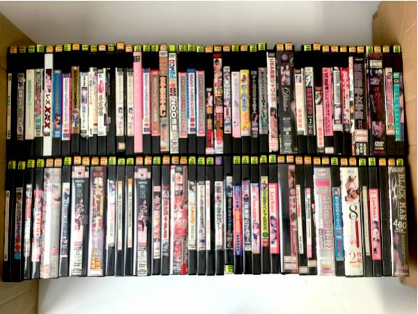 1円 アダルト DVD レンタル落ち 88枚 セット まとめ 大量 企画②