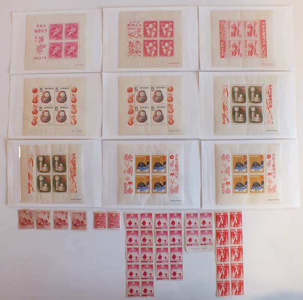 おたからや◆昭和13年用年賀切手10枚ブロック他多数/M（596）