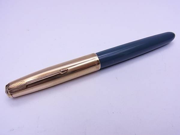 PARKER パーカー 51 万年筆 金張りキャップ ビンテージ◎Parker/パーカー 51 金張りキャップ◎ ☆貴重！PARKER