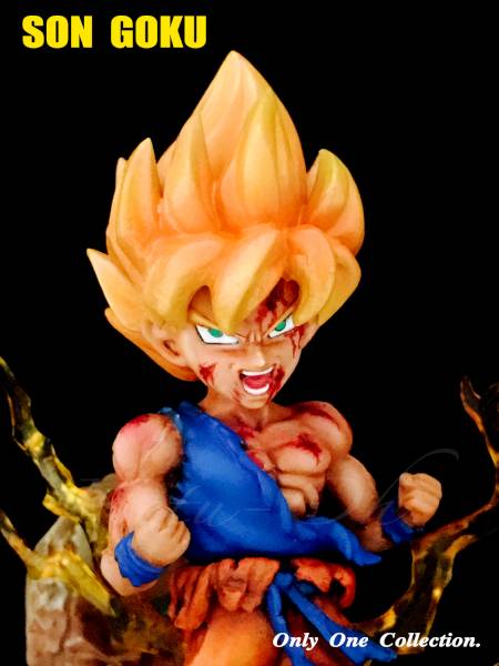 ドラゴンボール Z ☆ 孫悟空 「超サイヤ人覚醒」☆ 改造 一品物