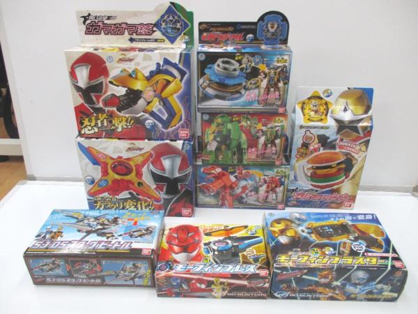 B0186◆ニンニンジャー&ゴーバスターズ 色々おもちゃ 9点セット