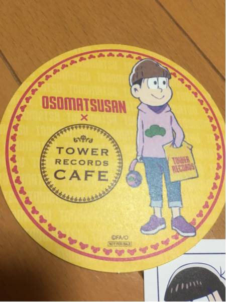おそ松さん タワレコカフェ 特典 コースター 名刺 トド松 コミック アニメグッズ 売買されたオークション情報 Yahooの商品情報をアーカイブ公開 オークファン Aucfan Com