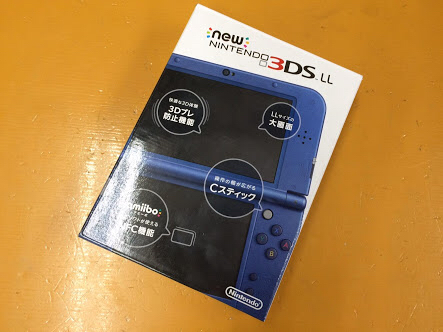 新品未使用new 3DSLL　メタリックブルー　送料無料