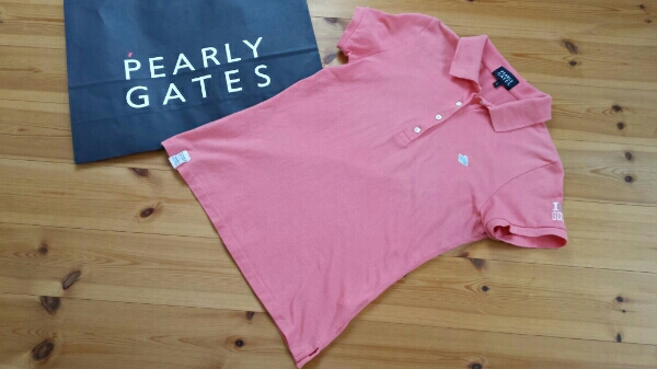 ★正規品　パーリーゲイツ　PEARLY GATES　ポロシャツ　USED★