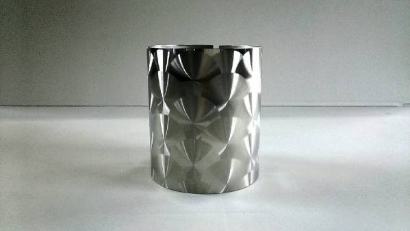 D04310 井波慶州 黒漆銀線紐 鼓蓋置 茶道具 共箱 69g 金属工芸