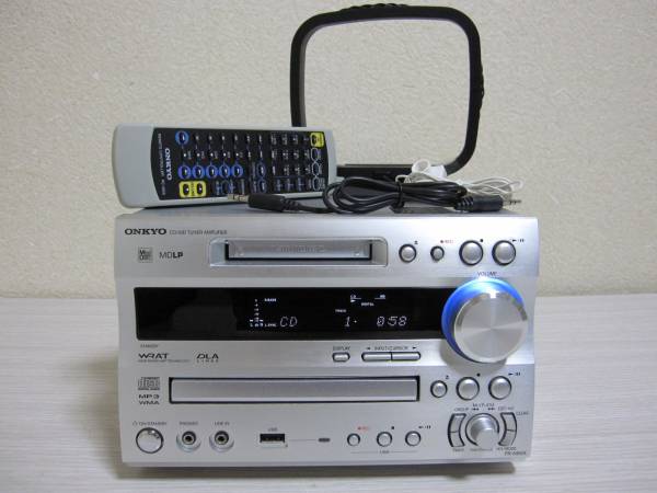 ONKYO オンキョー FR-N9SX CD/MD/USB コンポ 動作良好 ONKYO/オンキョー FR-N9SX CD/MD/USBコンポ 難あり 動作確認済み